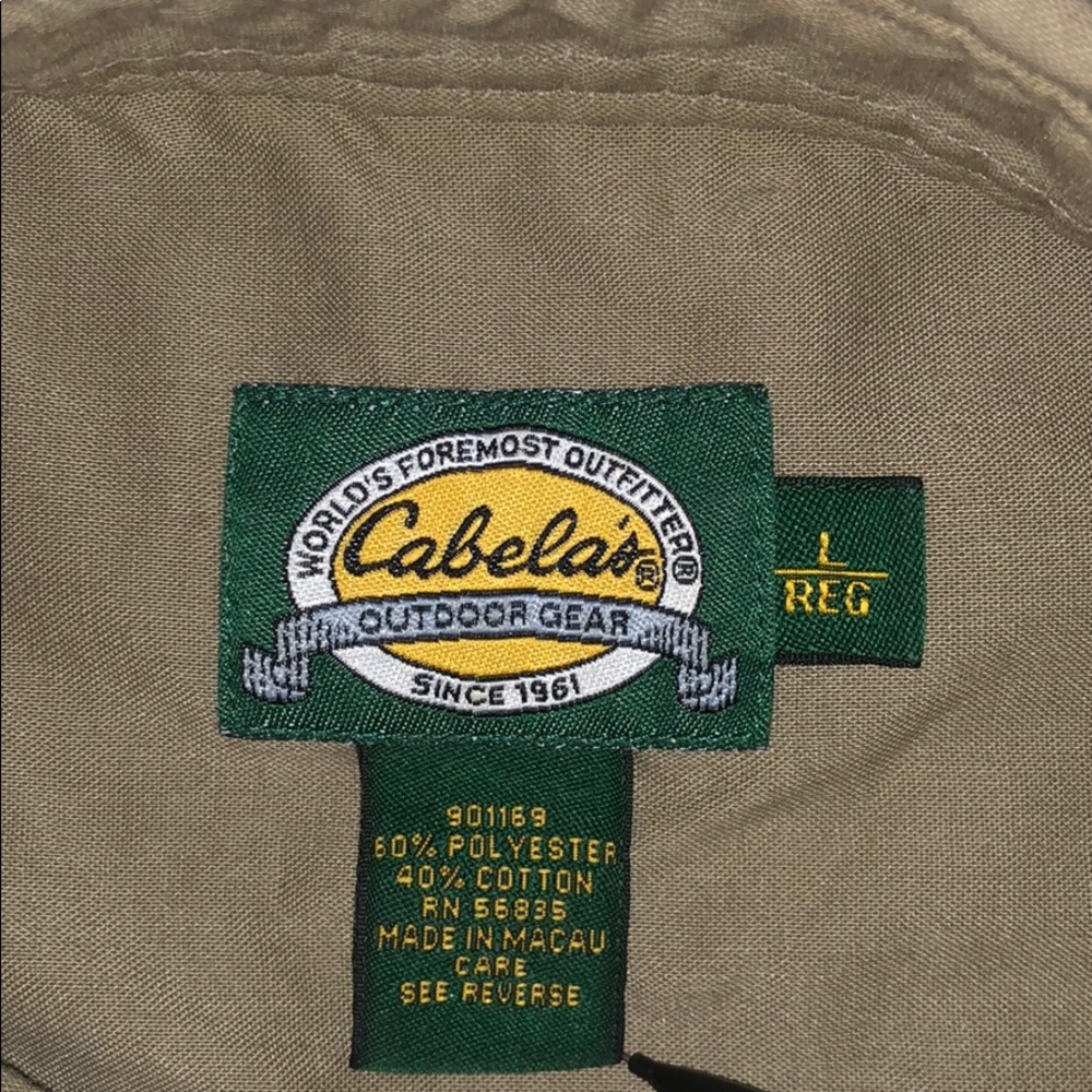 Cabelas button down/button up shirt